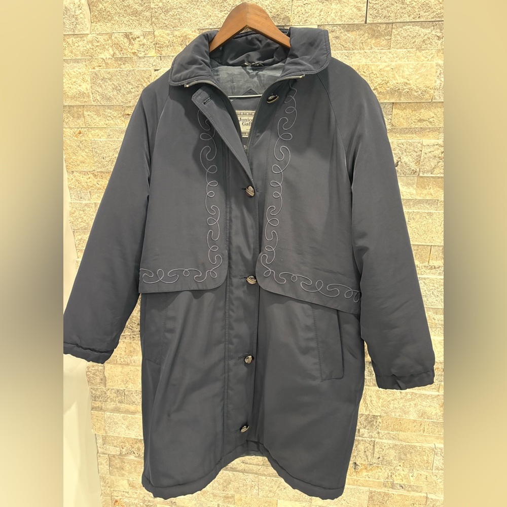 Vintage style Junior gallery, Elegant Navy Women's winter Coat size 11/12